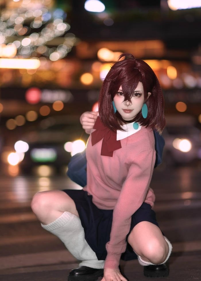 Hình momo cosplay gương mặt mềm mại