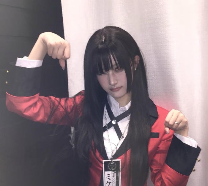 Hình yumeko jabami cosplay trang phục đồng phục