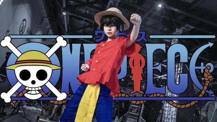 Luffy cosplay tạo hình trẻ trung