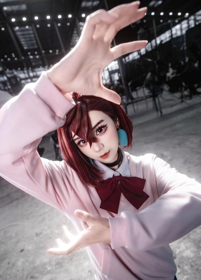 Momo cosplay phong cách dễ thương