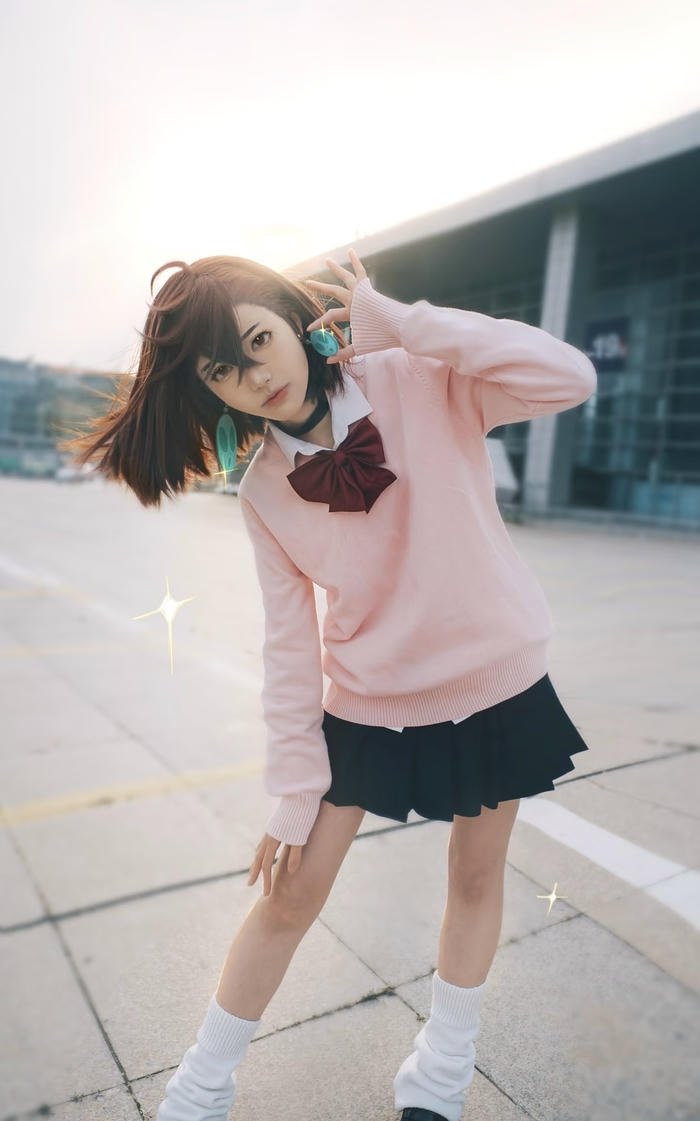 Momo cosplay tạo hình xinh xắn