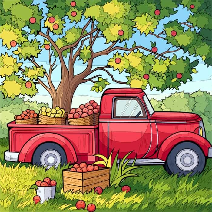 Nét bút mạnh mẽ tạo nên tranh vẽ ô tô