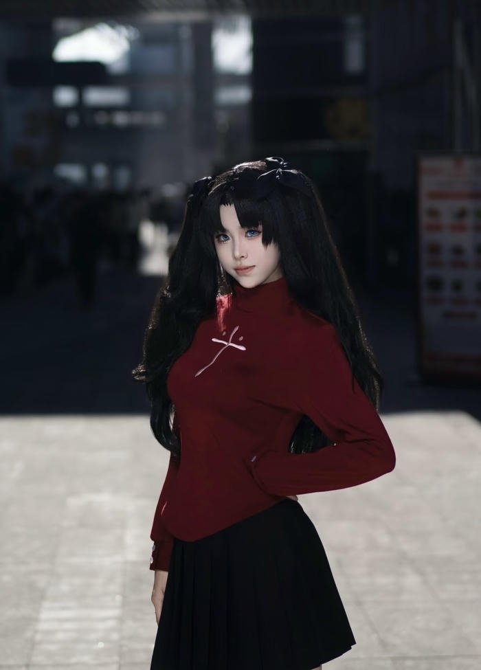 Rin tohsaka cosplay phong cách quý cô