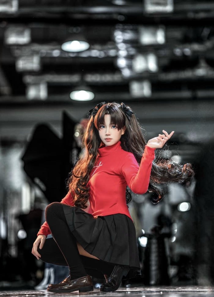 Rin tohsaka cosplay thần thái cuốn hút
