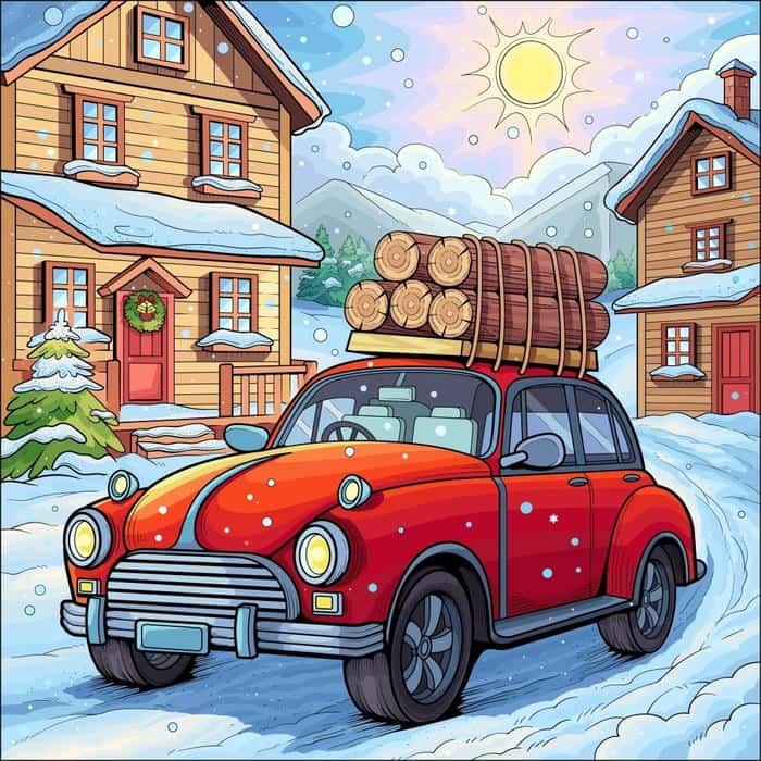 Tranh vẽ ô tô mang tính ghi chép hình ảnh