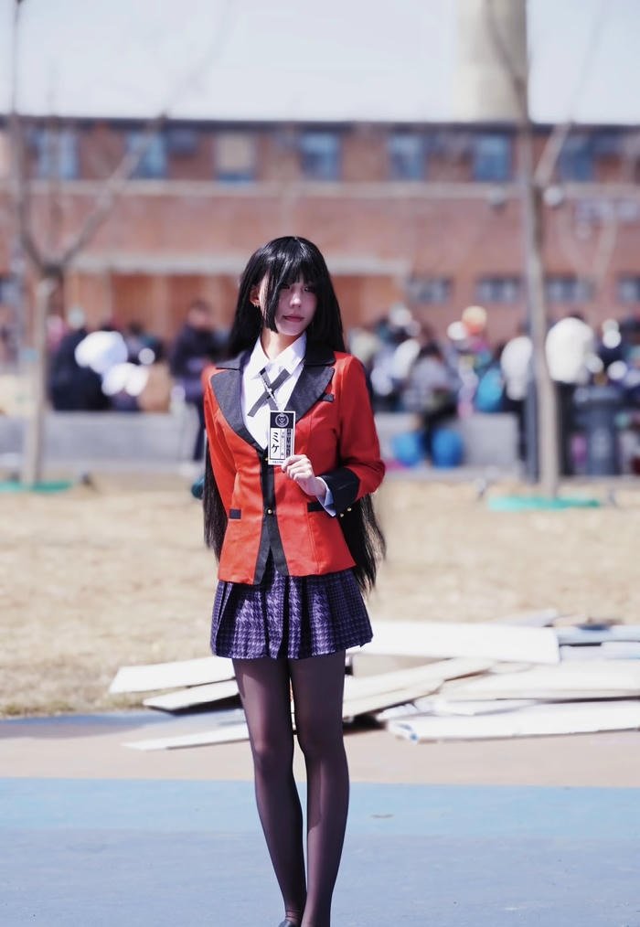 Yumeko cosplay khí chất nguy hiểm