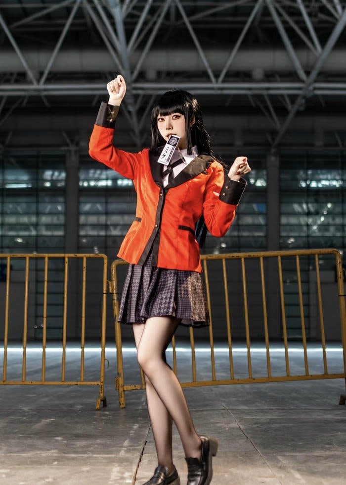 Yumeko cosplay tạo hình đầy mê hoặc