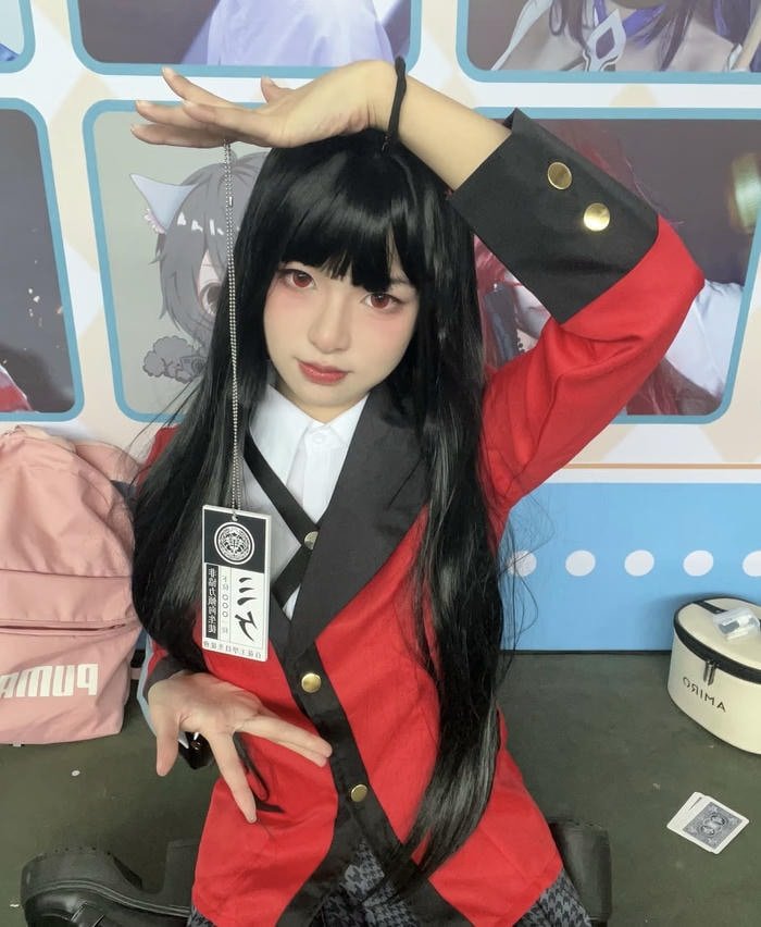 Yumeko jabami cosplay đẹp mắt