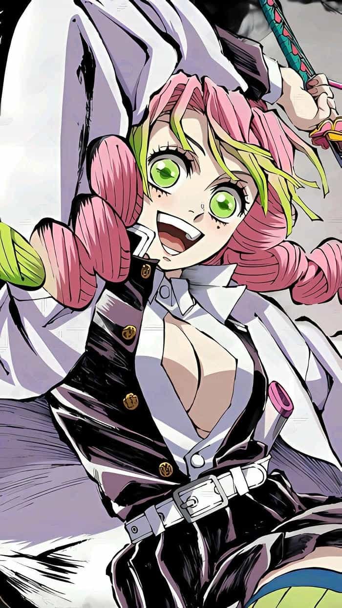 ảnh mitsuri anime ánh mắt tràn yêu thương