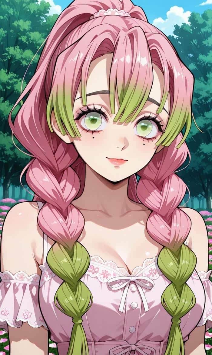 ảnh mitsuri anime vẻ đẹp đáng yêu