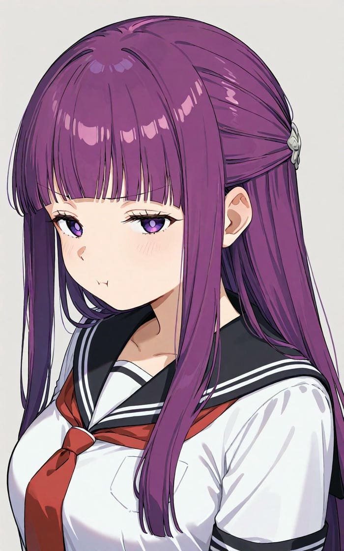 anime fern nhan sắc thanh thoát