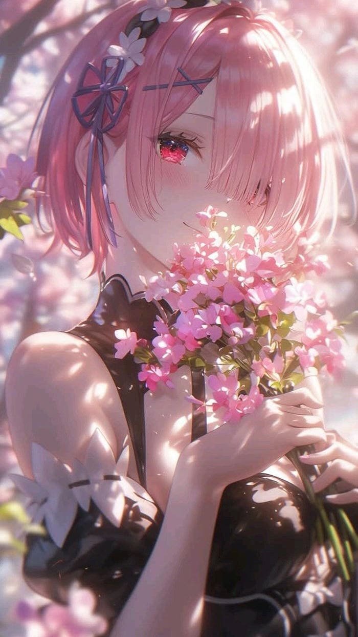 hình ảnh Ram Re Zero dịu dàng