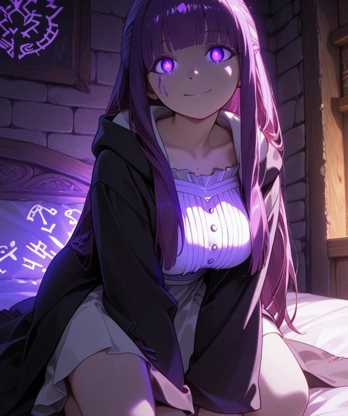 hình ảnh fern anime thần thái nổi bật