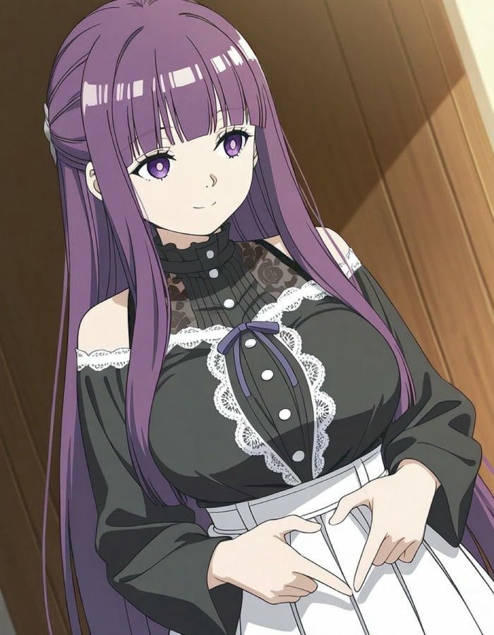 hình ảnh fern anime vẻ đẹp lôi cuốn