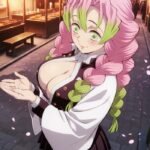 hình ảnh mitsuri anime vẻ đẹp gợi cảm