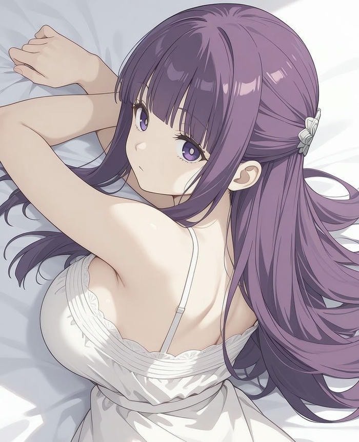 hình fern anime ánh mắt ấm áp