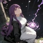 hình fern anime thần thái đầy tự tin