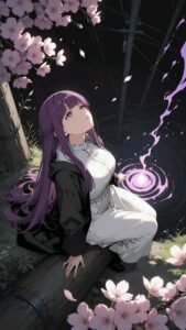 hình fern anime thần thái đầy tự tin