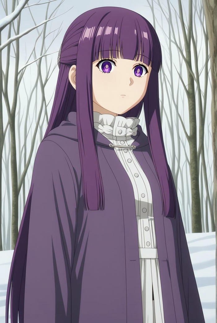 hình fern anime vẻ đẹp tinh khôi