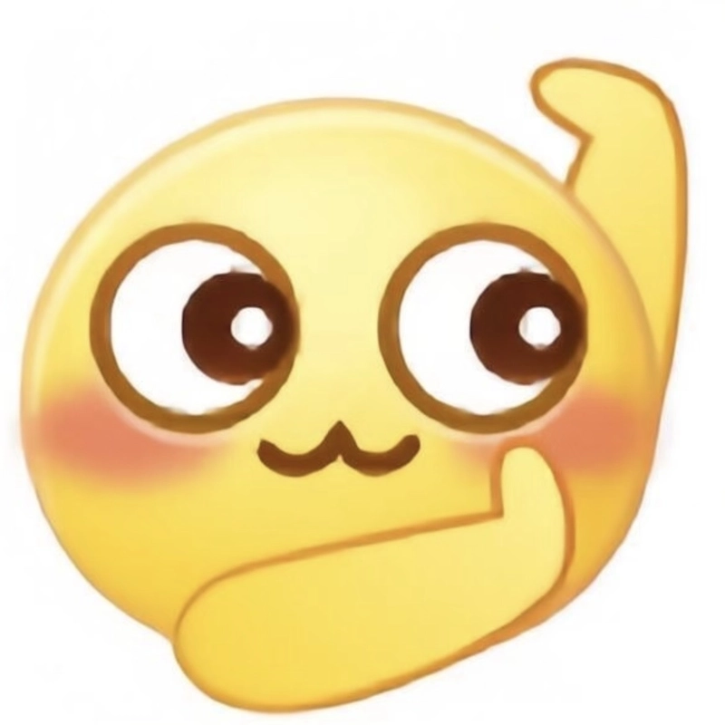 Ảnh emoji meme gương mặt buồn cười đáng yêu