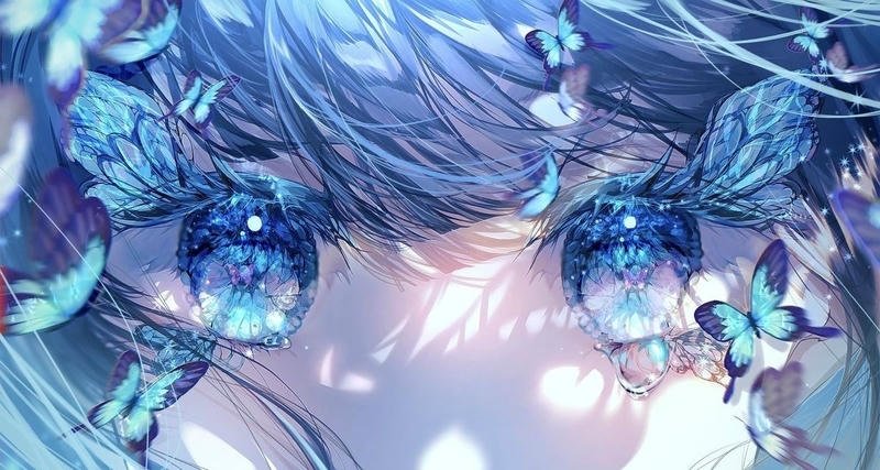 Ánh nhìn nhân vật anime sắc sảo phong cách nghệ thuật