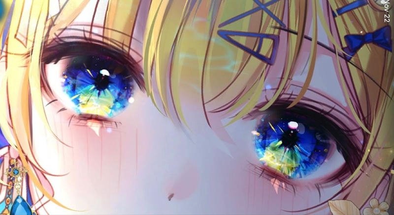 Chi tiết ánh nhìn nhân vật anime đầy cảm xúc