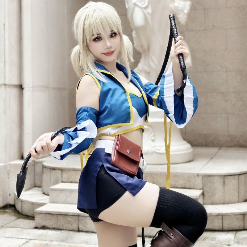Coser lucy heartfilia hóa thân nhân vật trong Fairy Tail