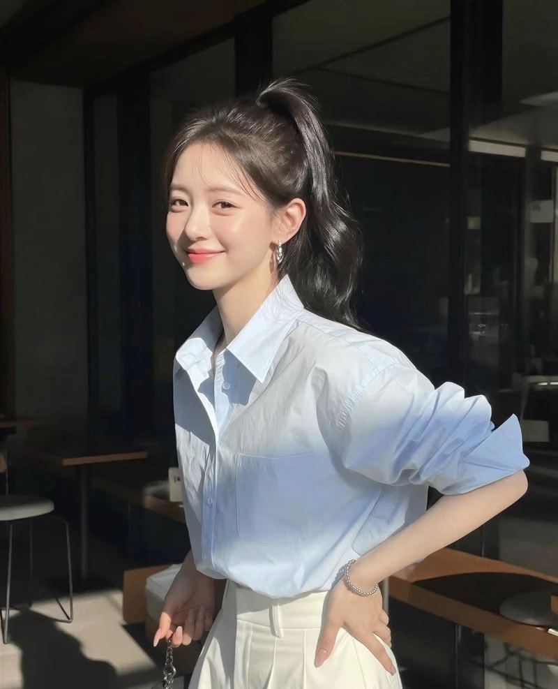 Gái xinh cười mang lại cảm giác tích cực cho người xem