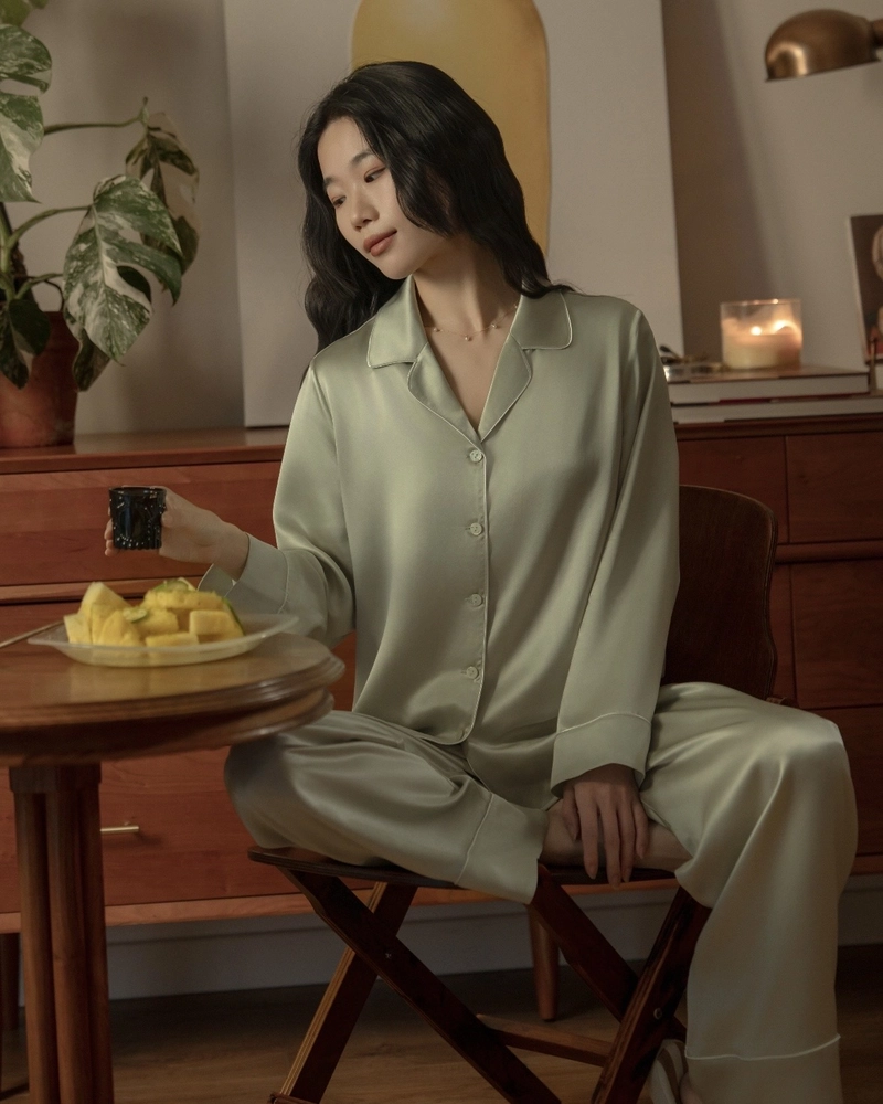 Gái xinh mặc pijama phong cách dễ thương trẻ trung