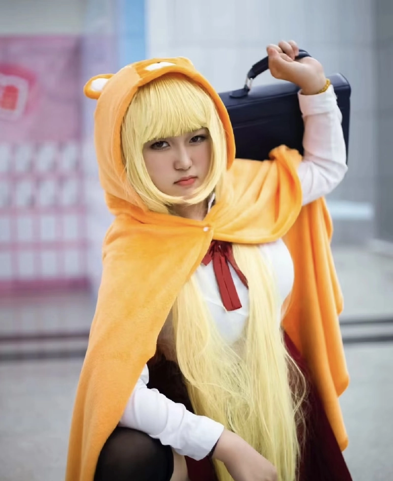Góc chụp Umaru cosplay với phong cách vui nhộn