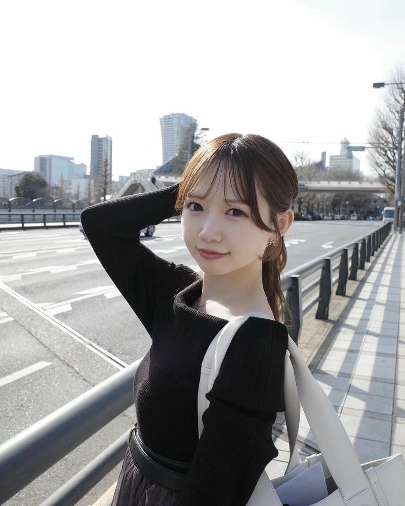 Góc chụp đường phố thể hiện nét cá tính gái Nhật