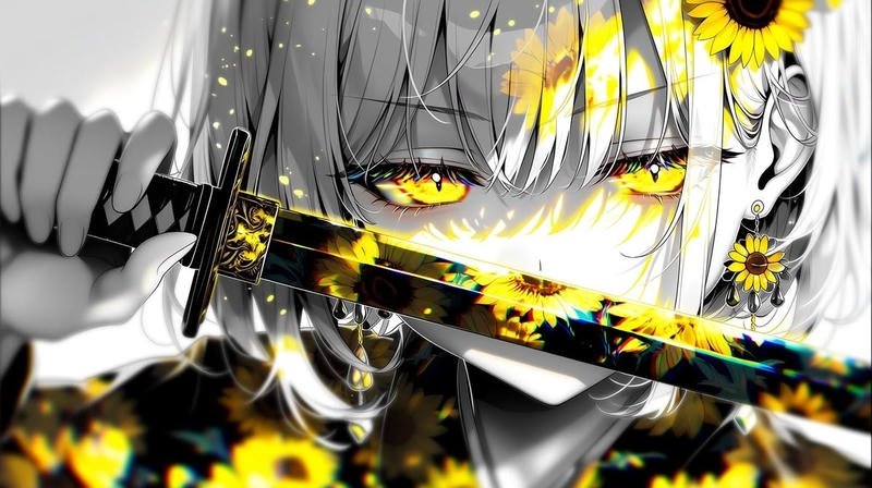 Góc nhìn cận cảnh ánh mắt anime buồn sâu lắng