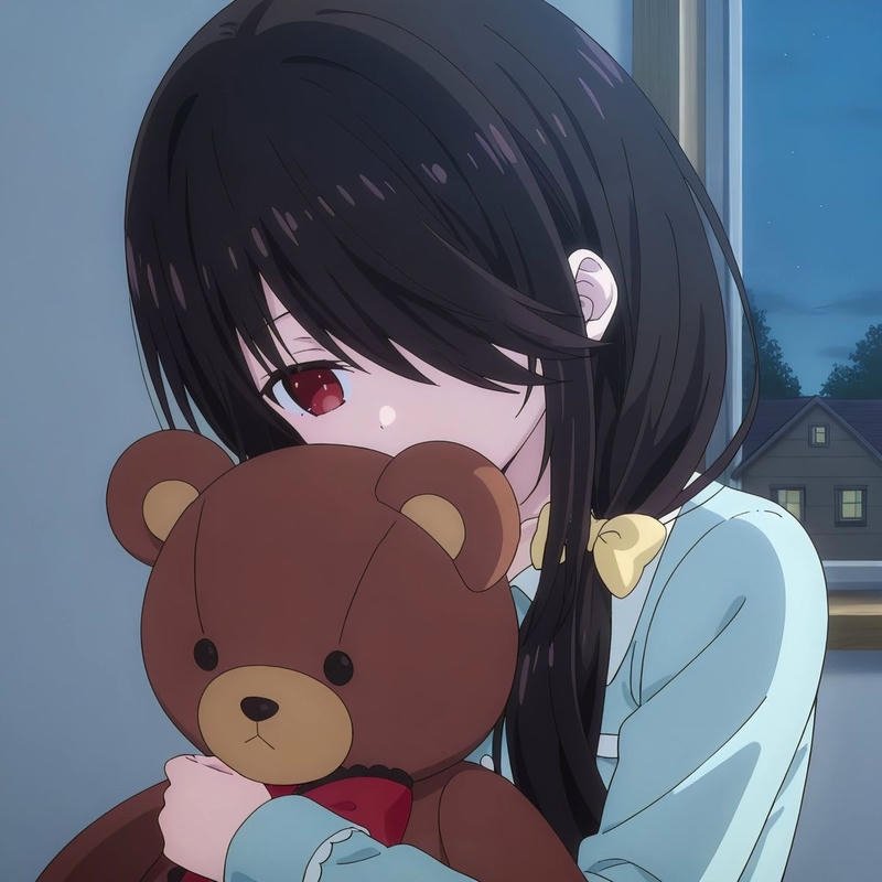 Hình Kurumi Tokisaki tạo dáng lạnh lùng kurumi anime