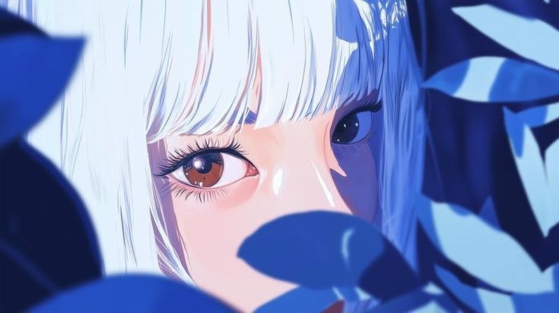 Hình ảnh đôi mắt nhân vật hoạt hình Nhật long lanh ảnh anime mắt