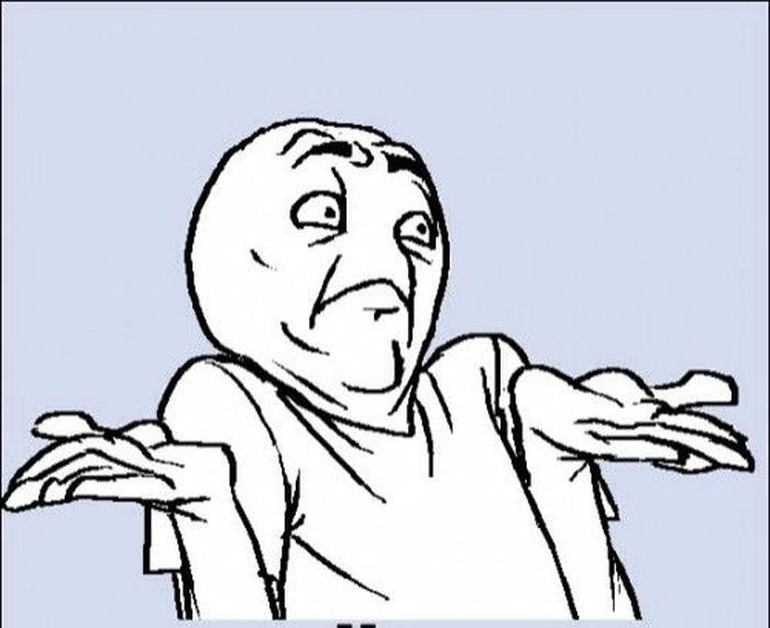 Hình ảnh meme ai biết gì đâu nhìn vô tri