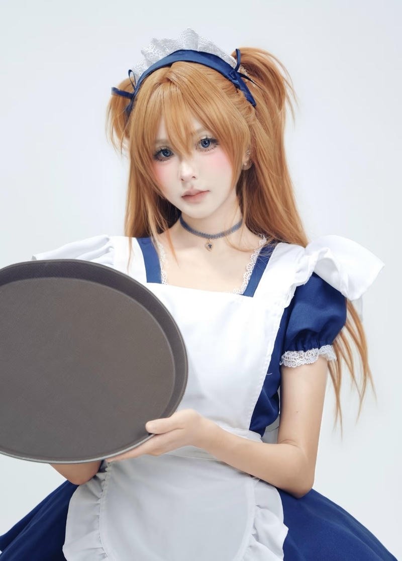 Hình cosplay hầu gái mang nét hấp dẫn nữ tính
