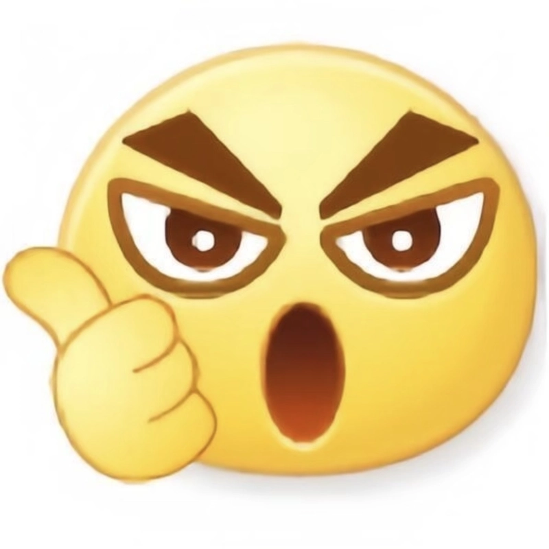 Hình emoji meme biểu cảm hài hước cực kỳ vui nhộn