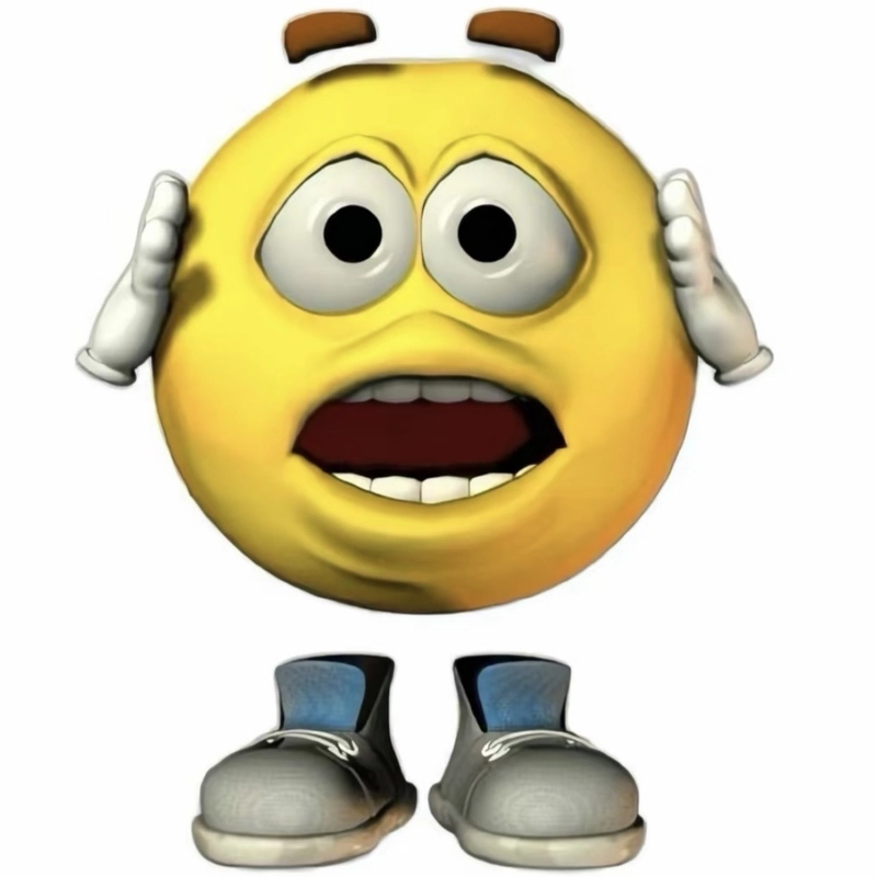 Hình emoji meme biểu cảm lầy lội gây cười