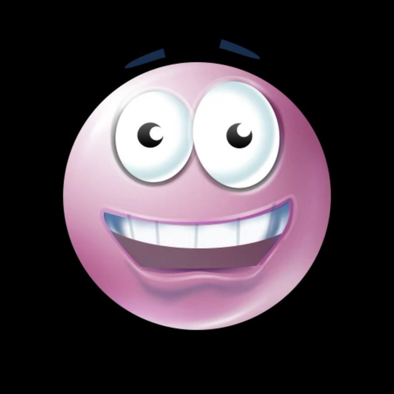Hình emoji meme gương mặt buồn cười đáng yêu