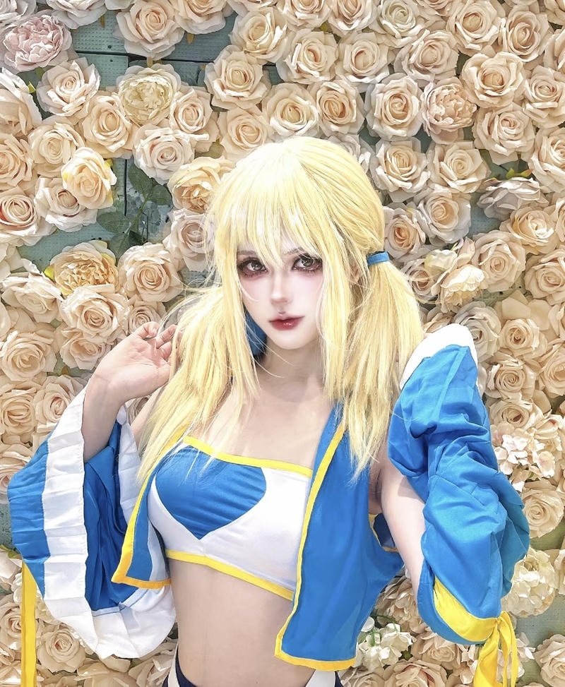 Hình lucy heartfilia cosplay nữ pháp sư trong Fairy Tail