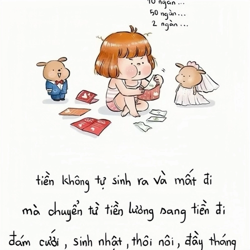 Hình meme nghèo biểu cảm buồn cười khi không có tiền