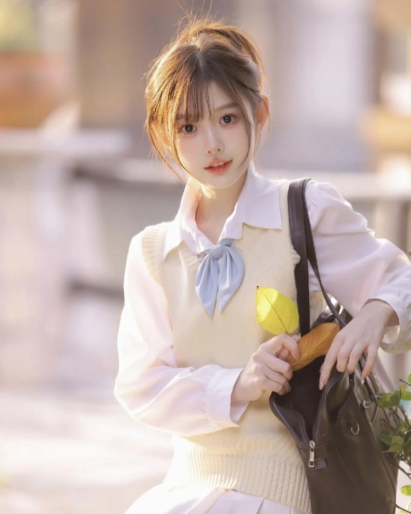 Khoảnh khắc dạo phố của gái Nhật với nét tự nhiên nhẹ nhàng