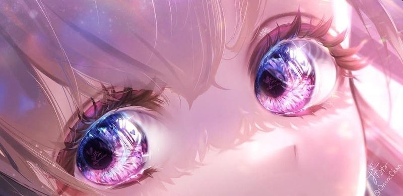 Khung hình tập trung vào ánh nhìn nhân vật truyện tranh