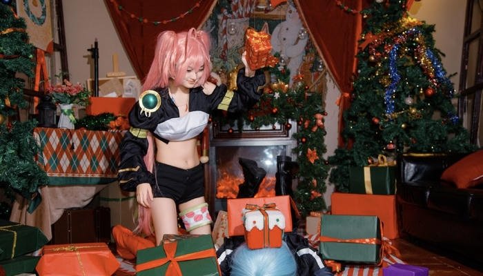 Milim nava cosplay biểu cảm dễ thương