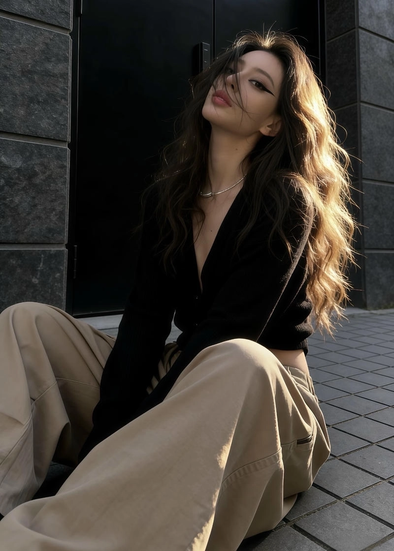 Nét đẹp cá tính thể hiện qua hình gái xinh ngầu