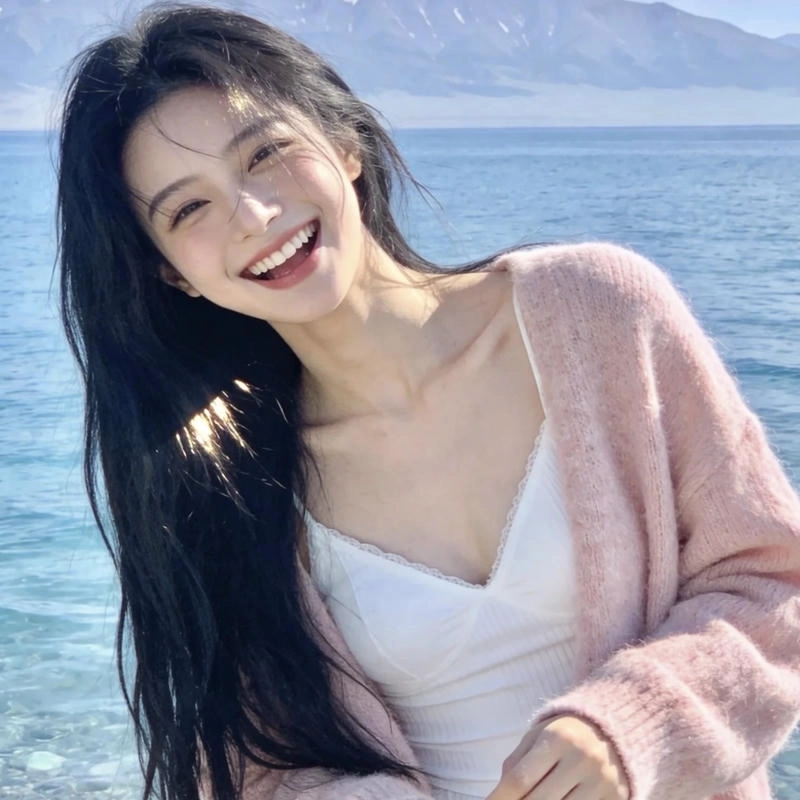 Nét tươi vui lan tỏa qua hình ảnh gái xinh cười