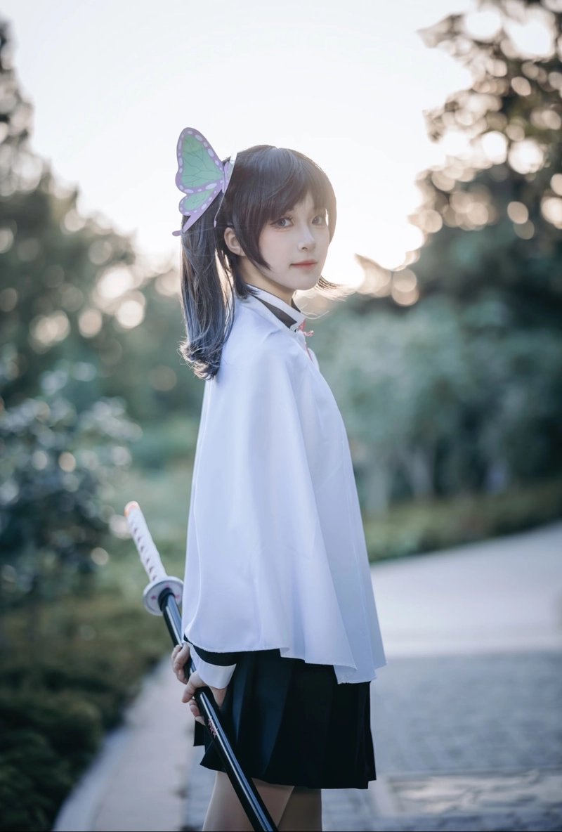 Ngoại hình Kanao cosplay với dáng người cân đối