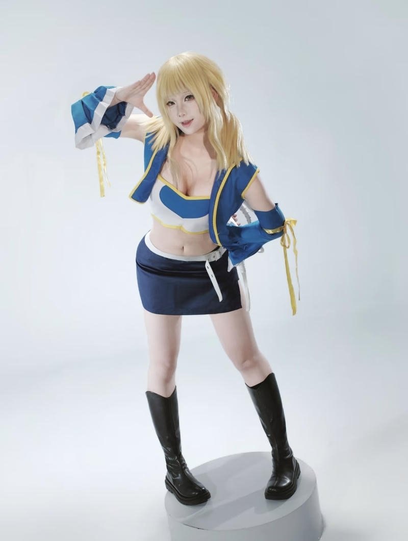 Trang phục lucy heartfilia cosplay chuẩn nhân vật Fairy Tail