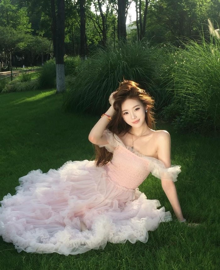 ảnh gái trung quốc váy dễ thương