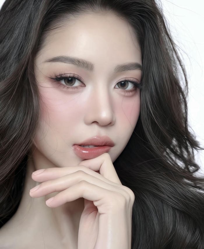 ảnh gái xinh việt nam chụp cận mặt